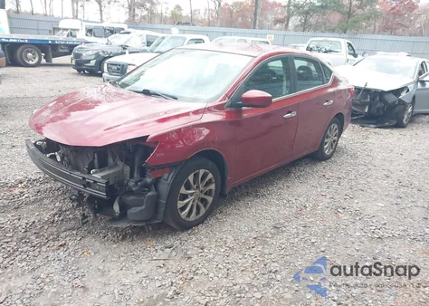 2018 Nissan Sentra Sv from USA, damaged, VIN 3N1AB7AP3JY346010